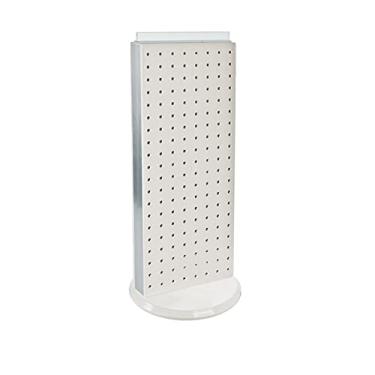 Imagem de Azar 700509-WHT-SPN 20 cm L x 50 cm A unidade de balcão para base giratória Pegboard, branco