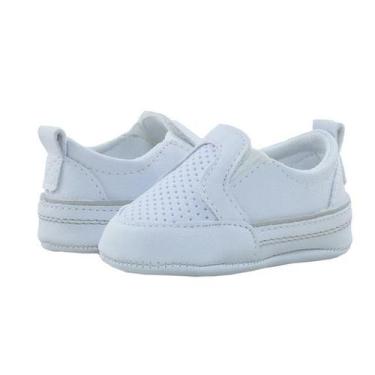 Imagem de Calçados Sapatinho de Bebê Bicho de Pé - Conga Masculino com Elástico 