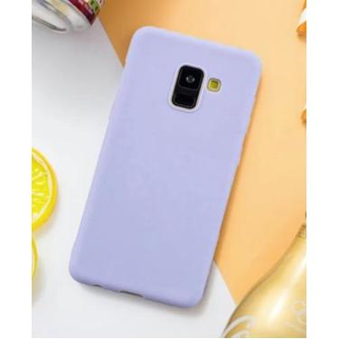 Imagem de Capa Capinha Case A6/A7 (2018) Samsung Galaxy Silicone Aveludado Prote