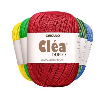Imagem de Linha / Fio Cléa Duplo 505m TEX 295 150g - Círculo - Unidade, AZURINA 