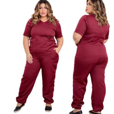 Imagem de Pijama Enfermagem Conjunto Hospitalar Scrub Jogger Gg Sj2 - DONNA MOÇA