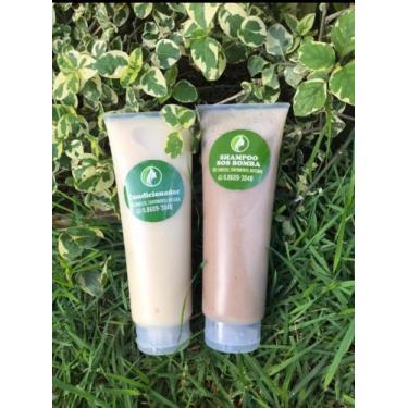 Imagem de Kit shampoo e condicionador sos bomba 100% Naturais e Artesanais - Cab