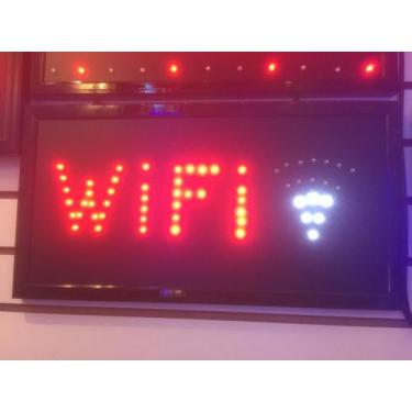 Imagem de placa luminoso WIFI 220V painel de led letreiro LED PISCAR - tltled