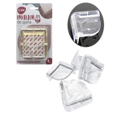 Imagem de Protetor de Quina Cantoneira Para Mesas Móveis Proteção 4 un - CLINK