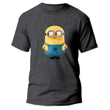 Imagem de Camiseta Algodão Premium Estampa Digital Minions Malvado - NoBrand, Gr