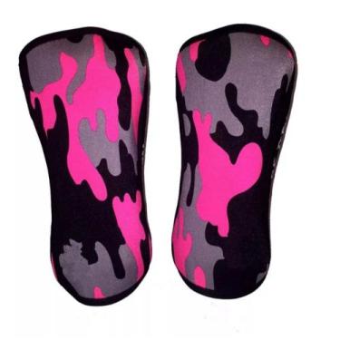 Imagem de Joelheira Cross Neoprene 7mm Lpo Levantamento De Peso - WhiteSnow, Cam