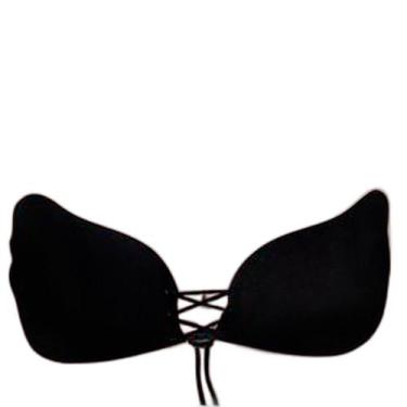 Imagem de Sutiã Adesivo Redondo de Tecido M PRETO - Moda intima web