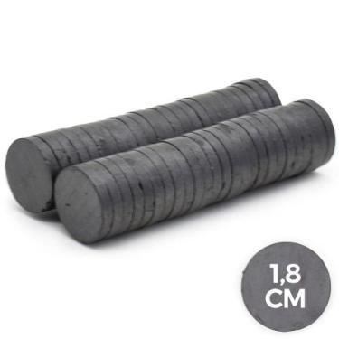 Imagem de Ímã Redondo para Artesanato 18mm - 50 Unidades - NYBC