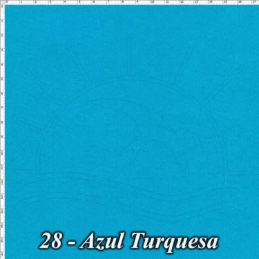 Imagem de Feltro Santa Fé Liso (0,50x1,40) - Feltros Santa Fé, 28 - AZUL TURQUES