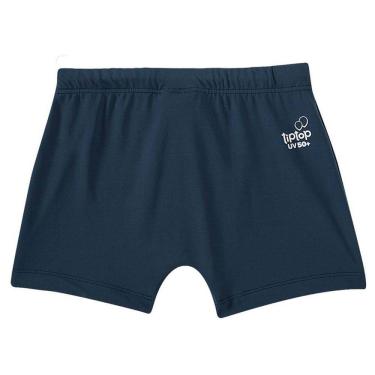 Imagem de Sunga Shorts boxer Infantil Praia Uv 50 Natação Lisa Tip Top