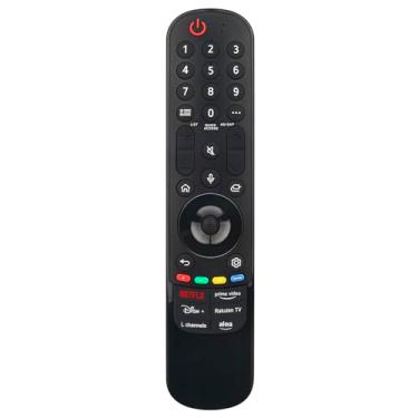 Imagem de MR24GA Controle remoto de substituição de voz compatível com LG UHD Smart TV OLED83G4WUA 86UT7590PUA 75UT7550AUA OLED77B4AUA 75UT7590PUA 86QNED99TUA 43QNED80TUC 55QNED80TUC 65QNED80TUC O5QNED80TUC