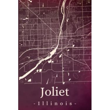 Imagem de Joliet Illinois: Your city, your region, your home! | Composition Notebook 6x9 plaid 120 pages