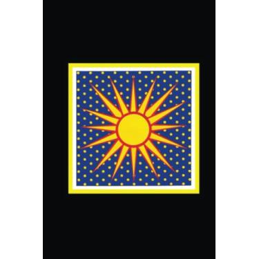 Imagem de SUNSHINE Notebook: GRAPH paper, 120 page 6”x9” drafting quad ruled grid composition 4x4 squares per inch, with POP ART cover for school, college, ... people who measure, draw to scale: Geniuses