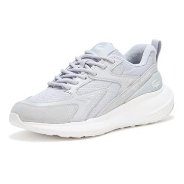 Imagem de Lacoste Tênis feminino L003 Evo, Cinza claro/branco, 39