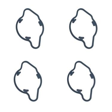 Imagem de Kit de reparo de carburador junta de agulha flutuante com diafragma a vácuo compatível com CB600F 1998-2006 CB600 CB 600 F 600F (4 juntas-01)