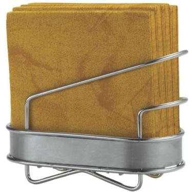 Imagem de Porta Guardanapo de Mesa Cozinha Lanchonete Restaurante Aço Inox Arthi