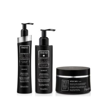 Imagem de Amend Luxe Creations Extreme Repair Sh 250ml + Masc 250ml + Leave-in 1