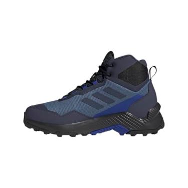 Imagem de adidas Eastrail 2.0 Tênis de caminhada masculino cano médio Rain.rdy, Wonder Steel/Shadow Navy/Semi Lucid Blue, 38