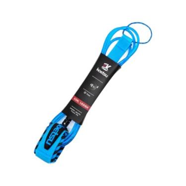 Imagem de oshhni Surfboard Leashangue corda portátil pulseira tira stand up paddleboard tira de corda de perna para skimboard Kayaking Beginners Outdoor, Comprimento de 9 Pés