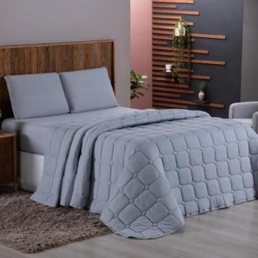 Imagem de Cobre Leito Solteiro em Malha Conforto e Elegância para sua Cama! - So