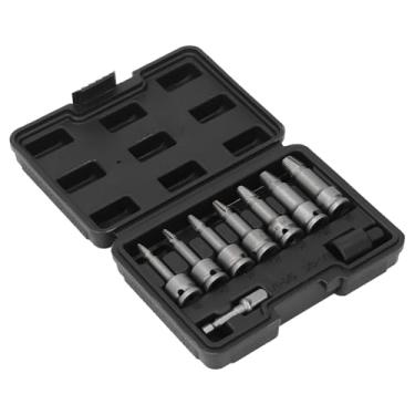 Imagem de Kit de Removedor de Parafuso de Parafuso Fácil, Conjunto de Parafuso de Tração 3/8 Conjunto de Extrator de Parafuso de Parafuso de Parafuso de Parafuso de Parafuso de Parafuso de