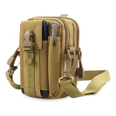 Imagem de Shoulderbag Masculina Tatica Tiracolo Reforçada Oferta Ombro - Alwy