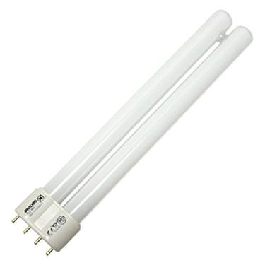 Imagem de (Pacote com 10) Philips Lighting 35932-3 - PL-L 18W/835/4P - Lâmpada CFL de 18 watts - Fluorescente compacta - Base de 4 pinos 2G11 - 3500K -