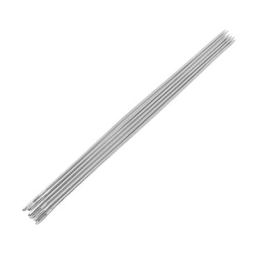 Imagem de Apilhas de Costura Em Aço Inoxidável Aplicações Versáteis de 30 Cm de Comprimento 0,3 Cm de Espessura para o Tecido de Couro Artesanato 6pcs Grandes Agulhas Oculares