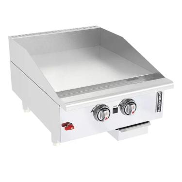 Imagem de Chapa Manual de Mesa a Gás Venâncio Genesis New com Gaveta Externa 60cm G24CT-24GN