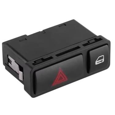 Imagem de Perigo Pisca-Pisca Botão De Interruptor De Luz Com Bloqueio Central Car Para BMW E46 E53 E85 E86 X5 Z4 M3 325 3 Series 61318368920