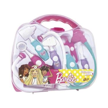Imagem de Maleta Médica Barbie Kit Fun 8 Peças