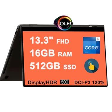 Imagem de SAMSUNG Galaxy Book3 360 2 em 1 Laptop 33.8 cm FHD AMOLED Touchscreen HDR500 120% DCI-P3 Intel 12-Core i7-1360P Processador 16GB RAM 512GB SSD Backlit Fingerprint Thunderbolt4 FHD Câmera Win11 Cinza