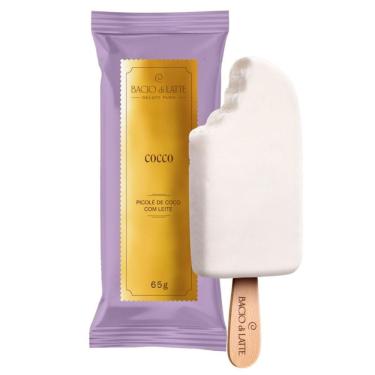 Imagem de Picolé Coco Bacio di Latte 65g Gelato Italiano