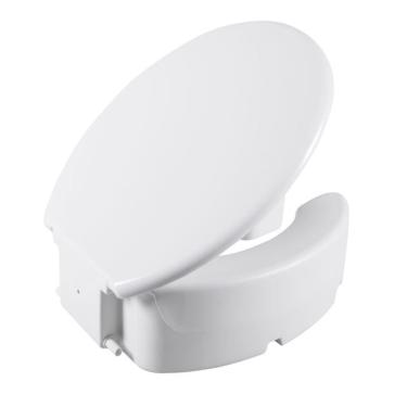 Imagem de Assento Vaso Elevado 13 Tampa Para Idosos e Deficientes