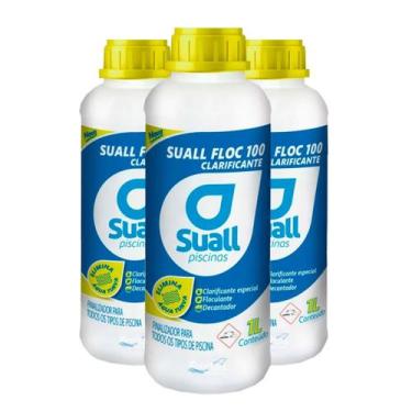 Imagem de 3 Clarificante Floculante Decantador Suall Floc Piscinas 1L
