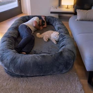 Imagem de Puff Gigante Aréa De Descanso Ninho Sofá Cama Adulto 1 Uni