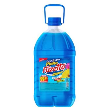 Imagem de Desinfetante Pinho Floral 5L Limpeza Profunda com Perfume Agradável e Ação Bactericida