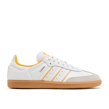Imagem de OG Samba por Adidas, Branco nuvem/branco cristal/amarelo, 42