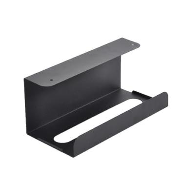 Imagem de 3FLQOOPP Porta-toalha de papel para caixa de lenços sob o armário dispensador de papel toalha sobre a porta (Cor: D, Tamanho: 24 cm) (Argento 24 cm) (D 24 cm)