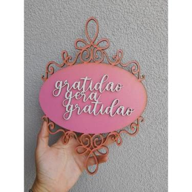 Imagem de Placa Porta Decorativa com Frase Diversas - 1 unidade - Inova Artesana