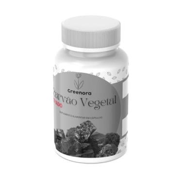 Imagem de Carvão Vegetal Ativado 500mg - 120 Cápsulas | 2 Cápsulas ao Dia