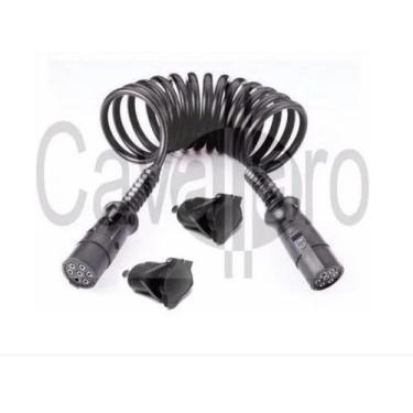 Imagem de Chicote Elétrico C/ Tomadas Cavalo/carreta 6,5 Mts 7 Fios - Cavallaro 