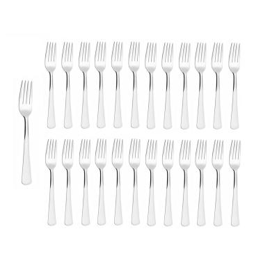 Imagem de Garfo de Mesa Aço Inox Talheres Restaurante Buffet 60un Toronto