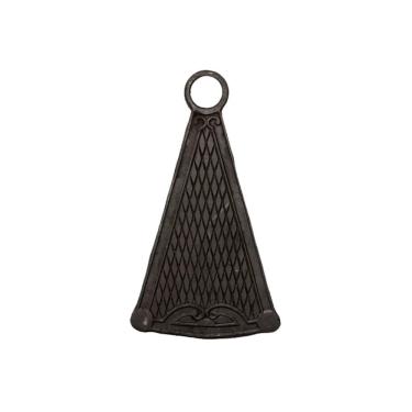 Imagem de Degrau Patamar Para Escada Caracol em Ferro Fundido 57x32cm