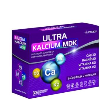 Imagem de Ultra Kalcium Mdk Ultra Concentrado - 30 Comprimidos - IDN Labs