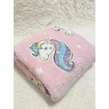 Imagem de Cobertor Infantil Brilha No Escuro Antialérgico Microfibra Manta Infan
