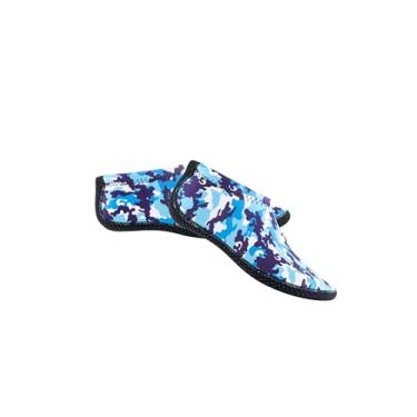 Imagem de YDQUANI Meias de praia de 3 mm, meias de mergulho camufladas, antiderrapantes para ioga, pilates, natação, surfe, snorkeling