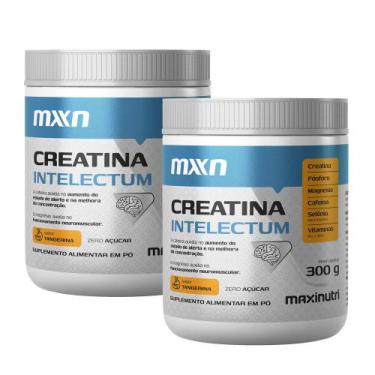 Imagem de Kit 2 Creatina MXN Intelectum Pó 300g Maxinutri