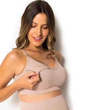 Imagem de Sutiã feminino trifil amamentação top microfribra sem bojo co1323, 42,