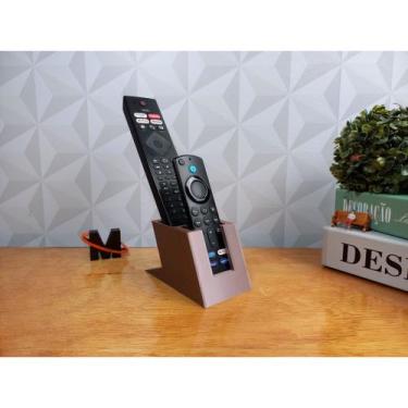 Imagem de Suporte De Mesa Controle Remoto Tv Ar Universal Duplo - Mad Maker, Ros